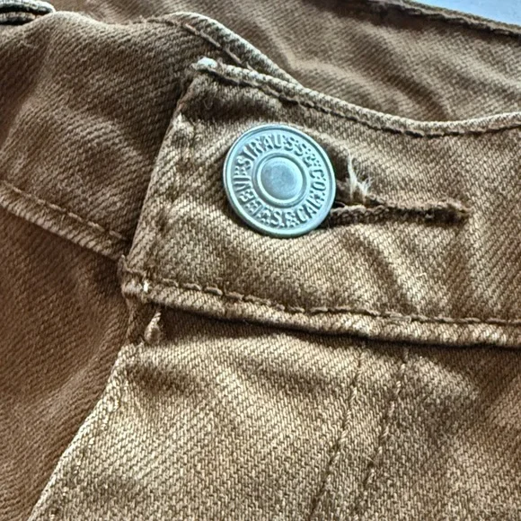 Levi 511 Brown Skinny Jeans - Picture 2 of 8